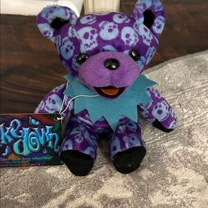 GRATEFUL DEAD BEAN BEAR - BY LIQUID BLUE - "SHAKE DOWN" BEAR - NWT RARE